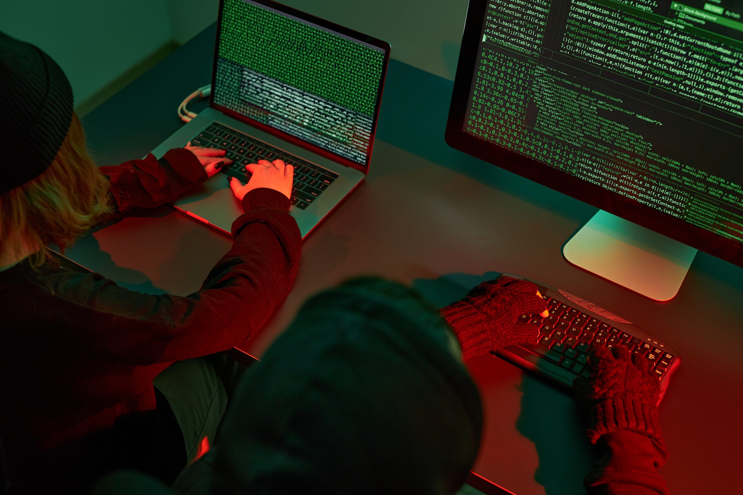 Ethical hackers performing a penetration test