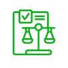 Icon representing cybersecurity protection for law firms