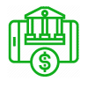 Icon representing secure card payment compliance